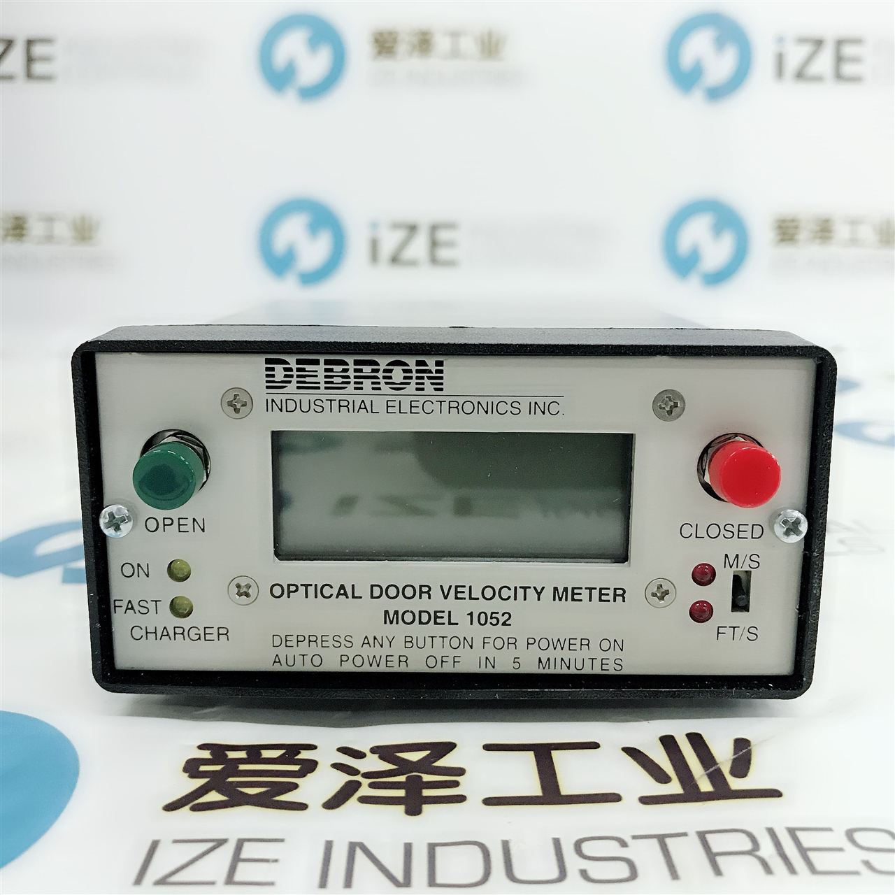 DEBRON关门速度测试仪1052爱泽工业izeindustries (7)